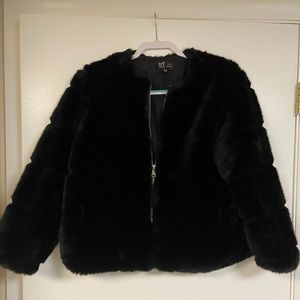 faux fur jacket